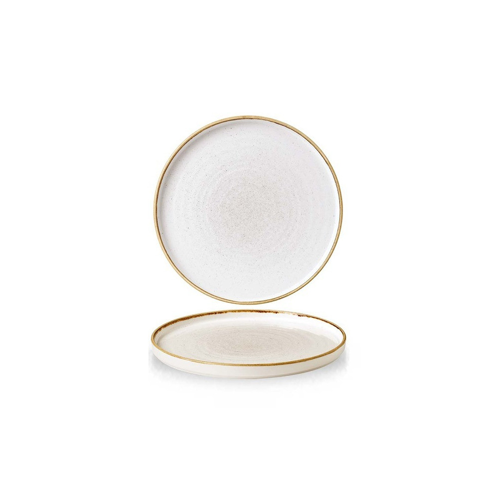Churchill UK Stonecast Barley White Walled Plate 27.5 Cm