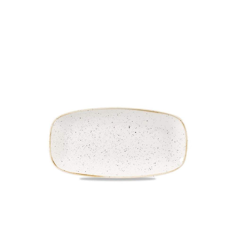 Churchill UK Stonecast Barley White Chefs Oblong Plate