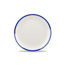 Churchill UK Retro Blue Coupe Plate 8.6 Inch Box 12
