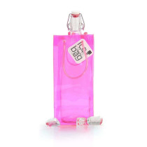 Ice Bag Basic Pink 11+11 x 25.5 Cm /6