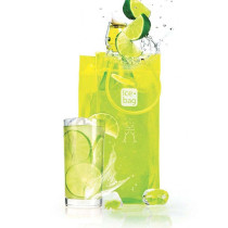 Ice Bag Basic Yellow 11+11 x 25.5 Cm/6