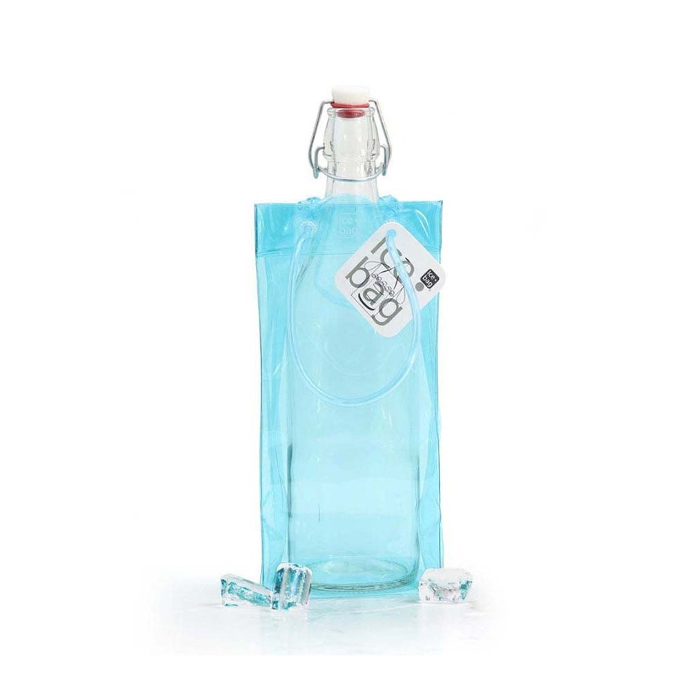 Ice Bag Basic Frost Blue 11+11 x 25.5 Cm/6