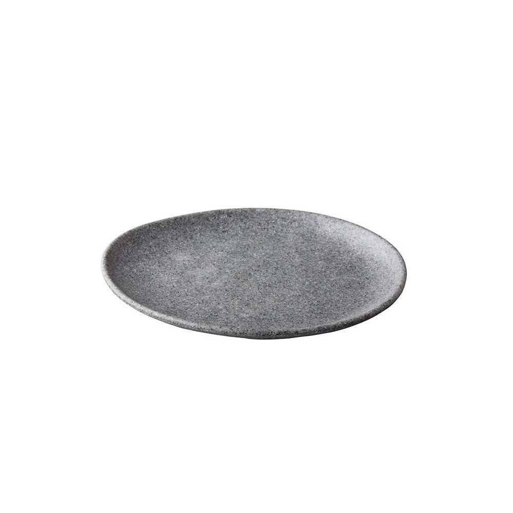 Stylepoint Netherlands Pebble Grey Organic Plate 26.5 Cm