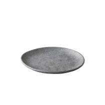 Stylepoint Netherlands Pebble Grey Organic Plate, 23 Cm