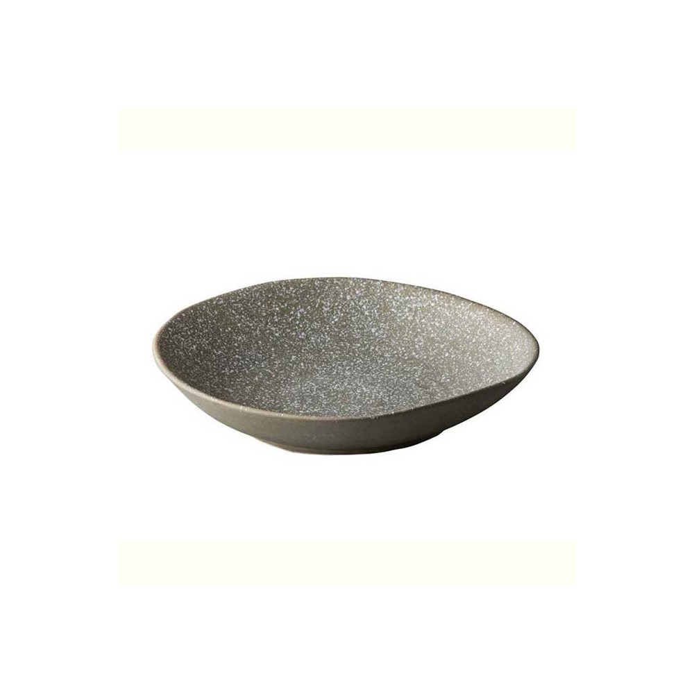 Stylepoint Netherlands Chameleon Deep Plate Grey With White Spots 24 Cm