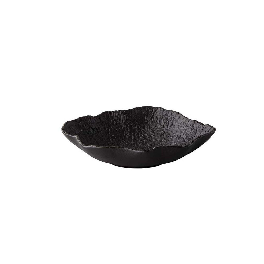 Stylepoint Netherlands Rock Bowl Black 19.2 X 4.4 Cm Case Pack Of 24 Pieces