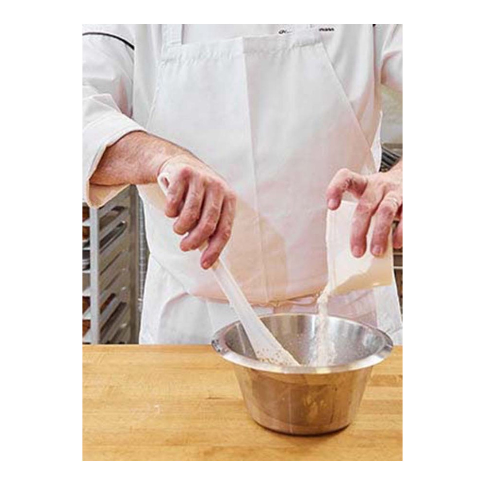 Eurochef Kitchen Spatula Exoglass, White, Up to 220 Degree C