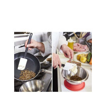 Eurochef Spatula With Soft Pallet Exoglass Up To 260 Degree C, White/Black