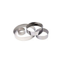 Eurochef Round Ring Layered Or Sponge Cake Stainless Steel