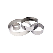 Eurochef Tart Ring Stainless Steel