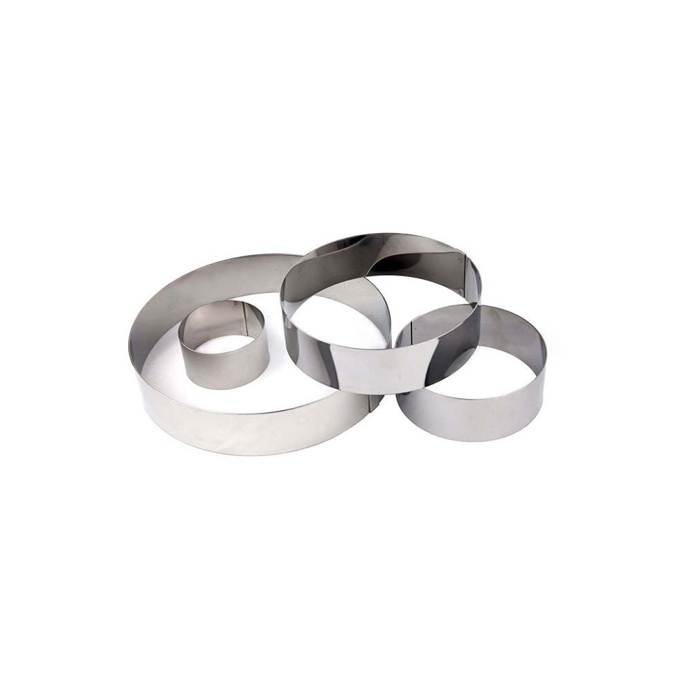 Eurochef Tart Ring Stainless Steel