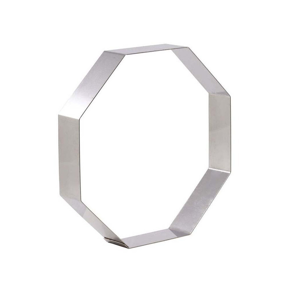 Eurochef Octogonal Ring Layered Or Sponge Cake Stainless Steel