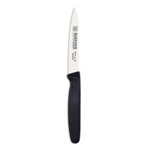 Giesser Miesser Paring Knife 10 Cm Black Handle