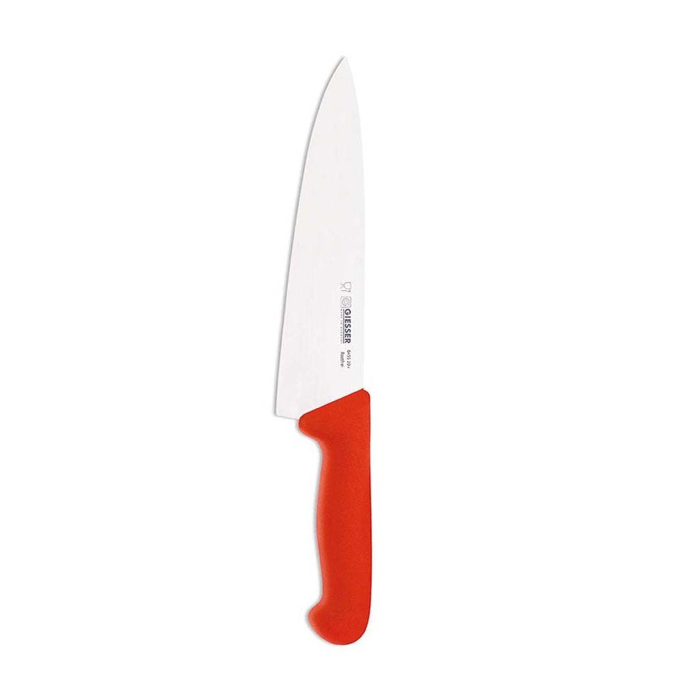 Giesser Miesser Chefs Knife 20 Cm Red Handle