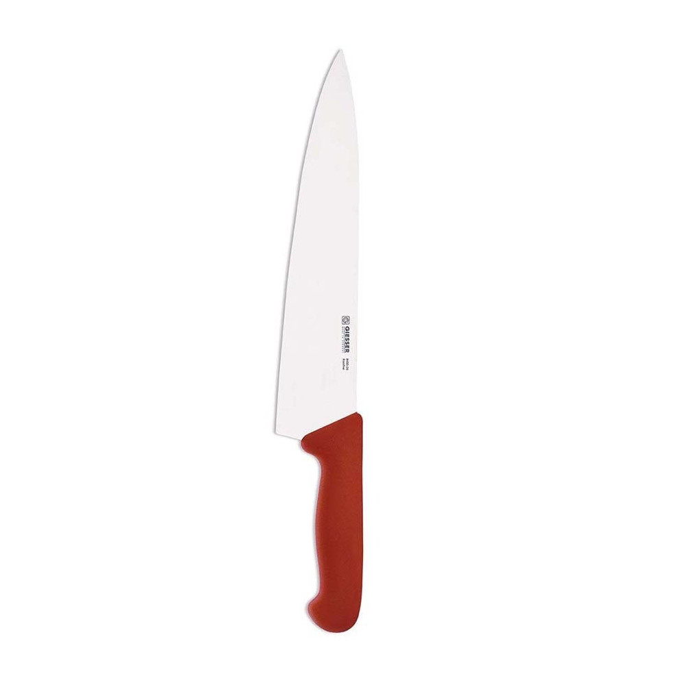 Giesser Miesser Chefs Knife 26 Cm Red Handle