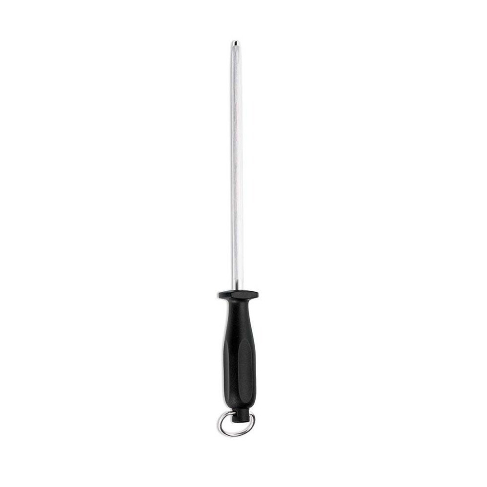 Giesser Miesser Round Sharpening Steel 25 Cm Black Handle