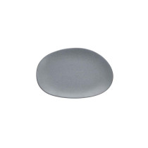 Fortessa USA Cairn Cement Oval Platter 14 Inch (36 Cm)