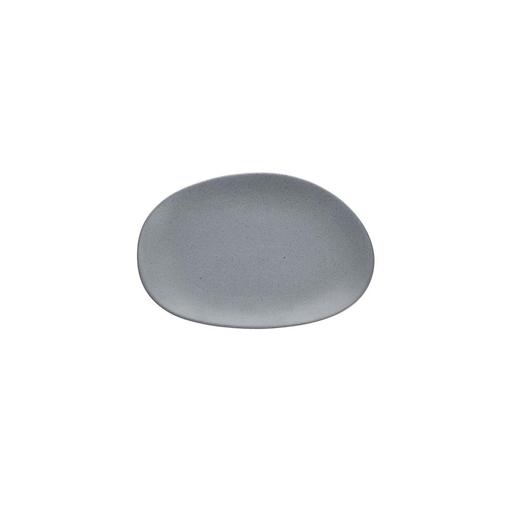 Fortessa USA Cairn Cement Oval Platter 14 Inch (36 Cm)