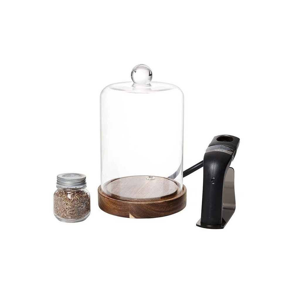 Fortessa USA Cfh Individual Smoking Cloche With Smoker And Chips 6