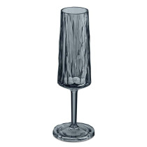 Koziol Germany Club No 5 Flute Transparent Grey