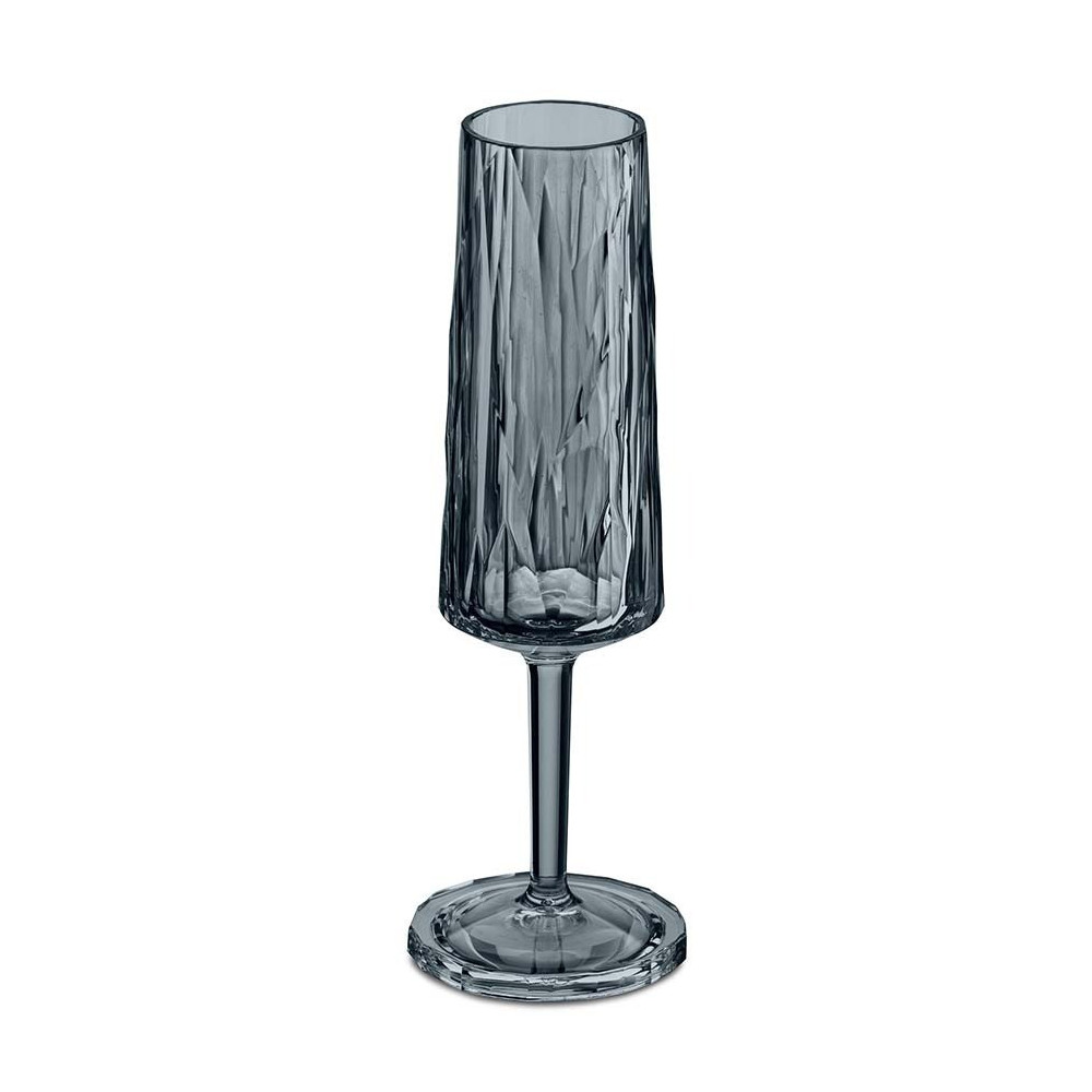Koziol Germany Club No 5 Flute Transparent Grey