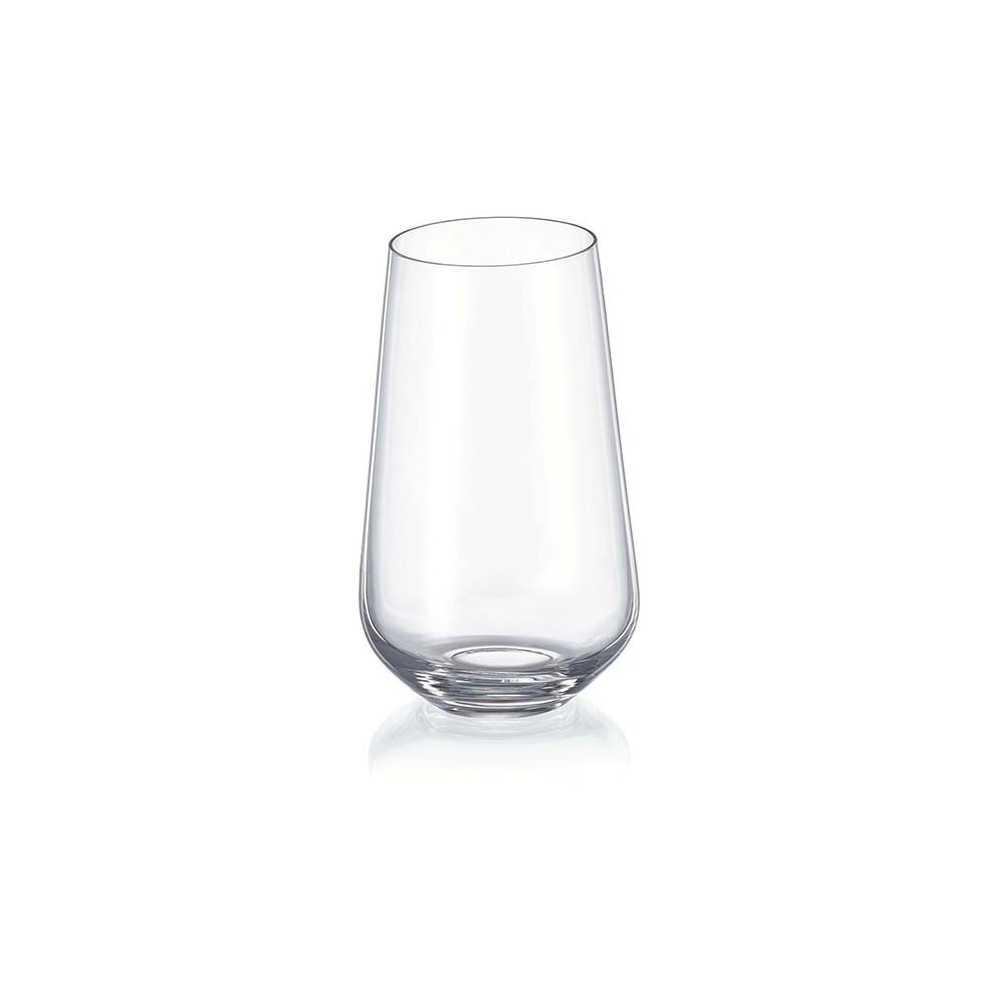 Crystalex Cz Siesta Tumbler-High Ball, 440Ml, Pack Of 24