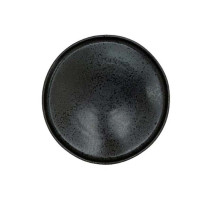 Flat Low Rim Plate, 27Cm, Midnight Black, Box 6