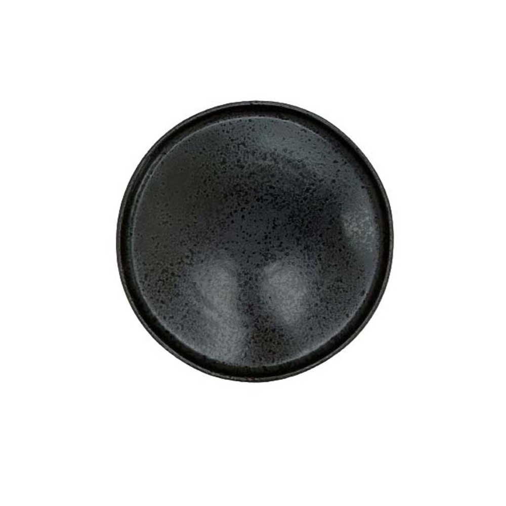 Flat Low Rim Plate, 27Cm, Midnight Black, Box 6