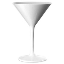 Nipco Italy Martini White Glass, Polycarbonate