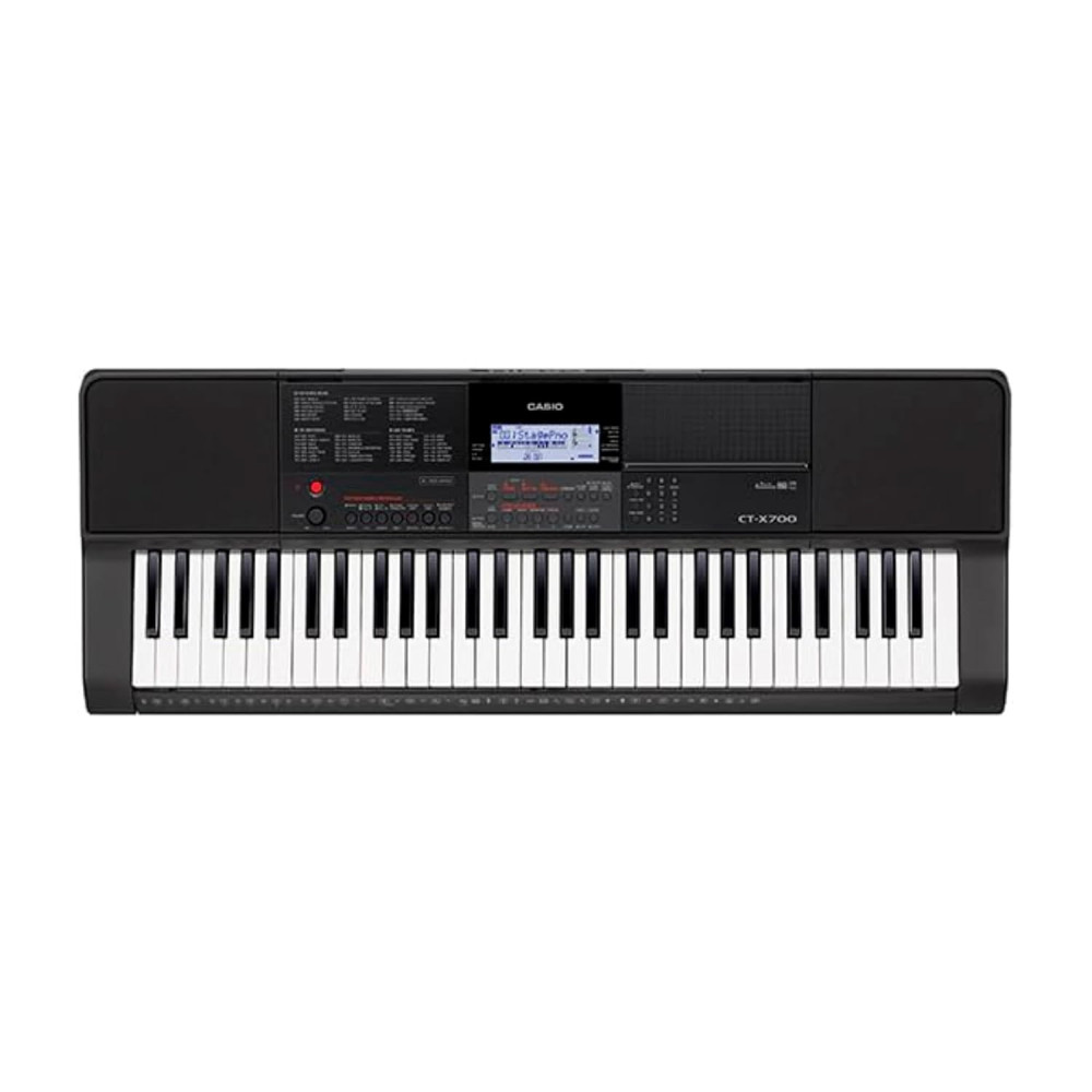 Casio CT-X700 Digital Keyboard, Black (Pack of 1) Without Adaptor
