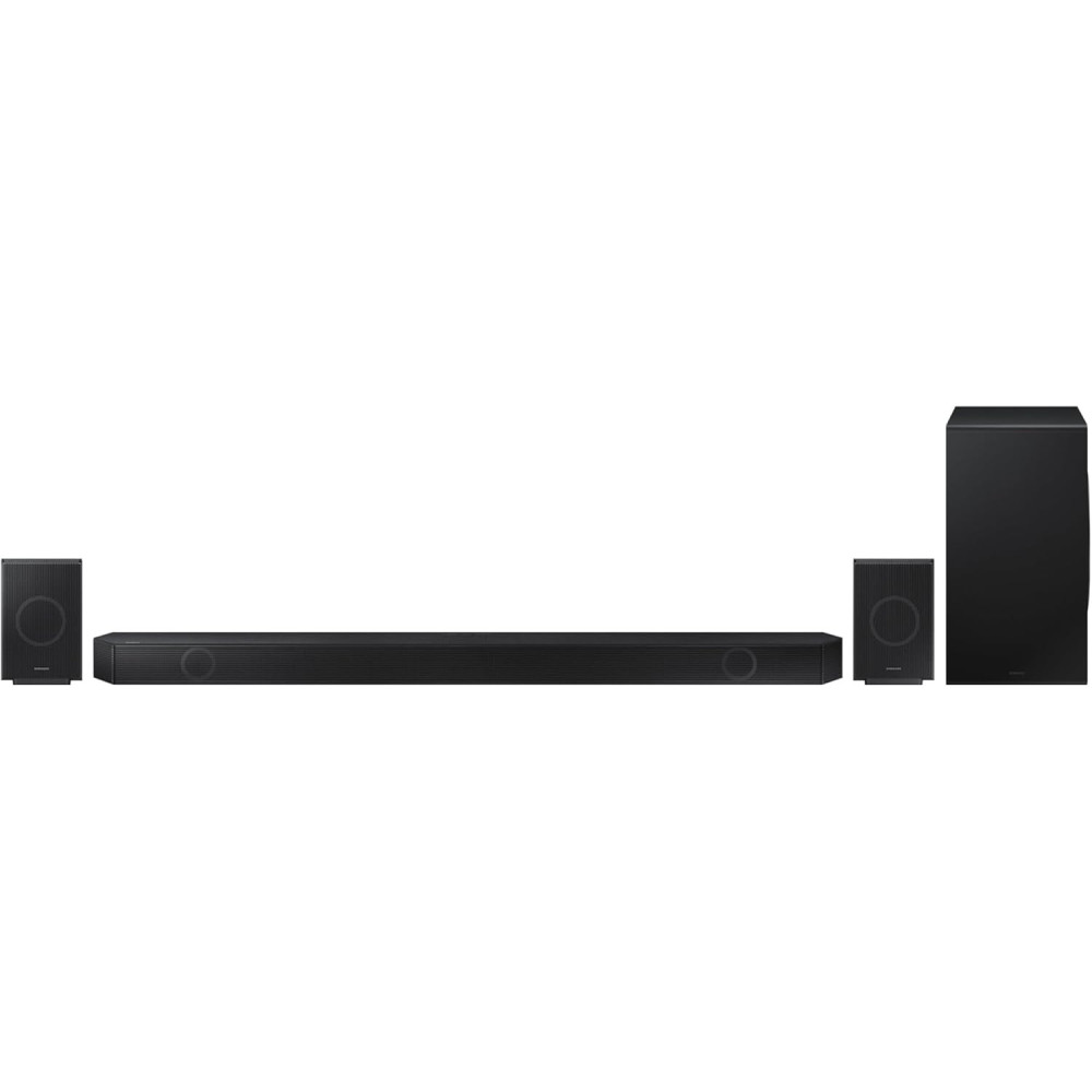 Samsung 11.1.4ch Soundbar, Q-Series, Wireless Dolby Atmos, Q-Symphony, SpaceFit Sound Pro, Graphite Black, HW-Q990D/ZN 2024 Model