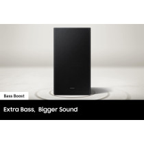 Samsung 3.1Ch Wireless Soundbar with Dolby Digital/DTS Virtual:X In Built Subwoofer Bluetooth Connectivity HW-B650/ZN, 2022 Model