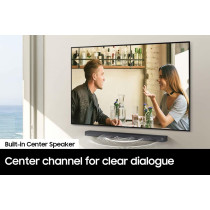 Samsung 3.1Ch Wireless Soundbar with Dolby Digital/DTS Virtual:X In Built Subwoofer Bluetooth Connectivity HW-B650/ZN, 2022 Model