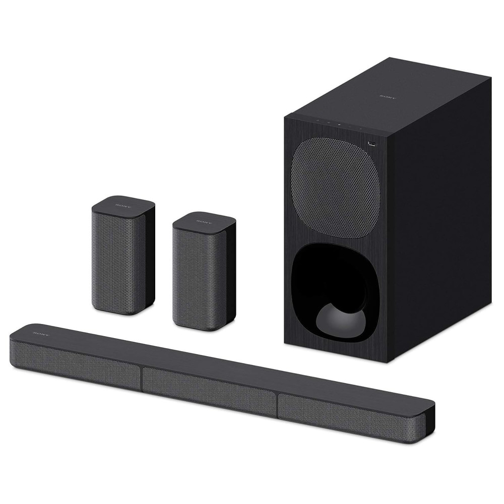 Sony HT-S20R 5.1Ch 400W Real Surround Soundbar with Dolby Digital Bluetooth Connectivity For Music Streaming Home Cinema System, Black