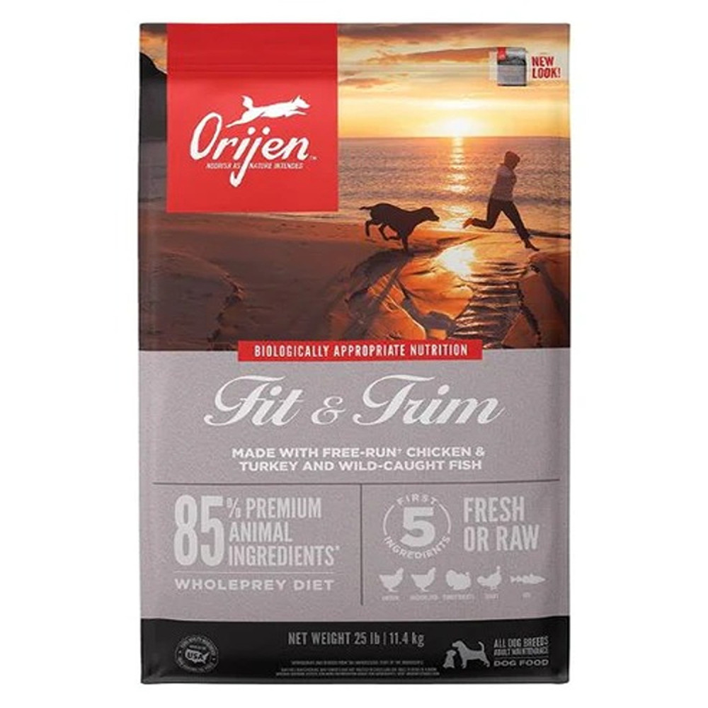Orijen 11.4KG Fit & Trim Protein-Rich Adult Dog Dry Food