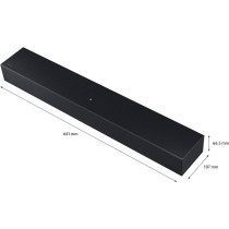 Samsung 2.0CH Wireless Soundbar, with Night Mode, Black, HW-C400/ZN - 2023 Model