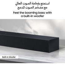 Samsung 2.0CH Wireless Soundbar, with Night Mode, Black, HW-C400/ZN - 2023 Model