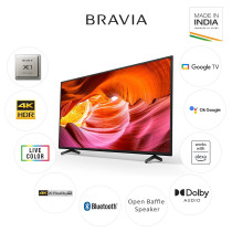 Sony BRAVIA 43 Inch TV 4K UHD High Dynamic Range Smart Google TV - KD-43X75K