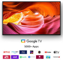 Sony BRAVIA 43 Inch TV 4K UHD High Dynamic Range Smart Google TV - KD-43X75K