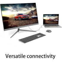 Sunmama 27 Inch Computer Monitor 2K, 165HZ Curved Gaming Computer Monitor 2560 x 1440, 1MS PC Display Frameless Full HD With HDIM Display Port Eye Care Monitor