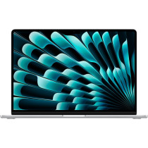 Apple 2025 MacBook Air 15inch, M4 chip 512GB with 10core CPU and 10core GPU, 16GB Unified Memory, Silver MW1H3 English, International Version 1 Year Warranty