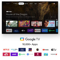 Sony BRAVIA 55 Inch TV XR OLED 4K UHD Smart Google TV, XR-55A80L