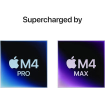 Apple 2024 MacBook Pro 16inch, M4 Max chip with 14‑core CPU and 32‑core GPU, 36GB Unified Memory, 1TB Silver MX2V3, Silver International Version 1 Year Warranty