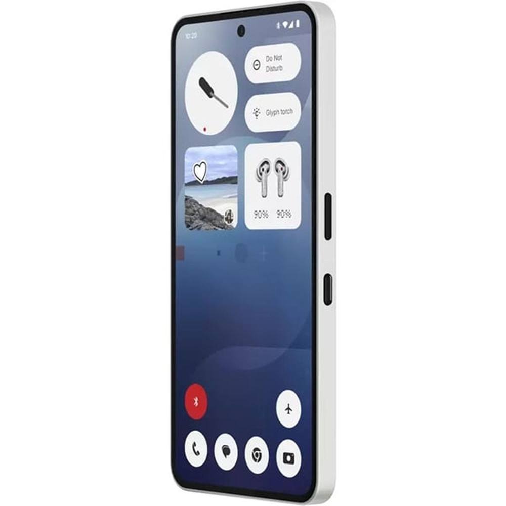 Nothing Phone 3A 5G 256 GB 12 GB RAM White Dual Sim Smartphone