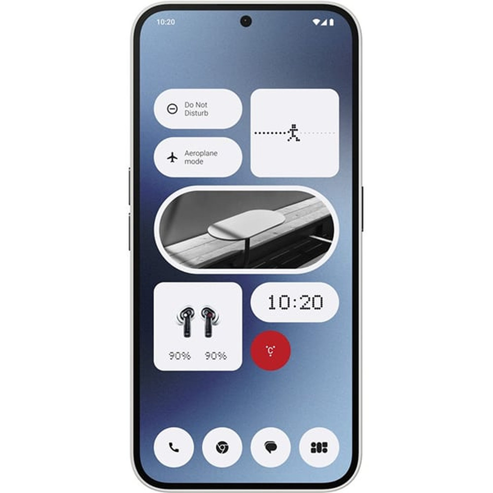 Nothing Phone 2A 256 GB 12 GB White 5G Smartphone