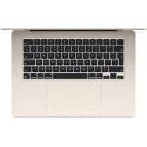 Apple 2024 MacBook Air 15 inch, M3 chip with 8‑core CPU And 10‑core GPU,16GB Unified Memory, 256GB Starlight, MC9F4 International Version 1 Year Warranty
