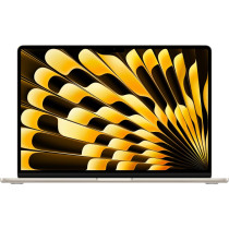 Apple 2024 MacBook Air 15 inch, M3 chip with 8‑core CPU And 10‑core GPU,16GB Unified Memory, 256GB Starlight, MC9F4 International Version 1 Year Warranty