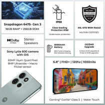 Motorola Moto G75 256GB 8GB Succulent Green 5G Smartphone 1 Year Brand Warranty