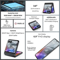 Motorola Razr 50 256GB 8GB Koala Grey 5G Smartphone