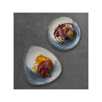 Churchill Stonecast Accents Blueberry Evolve Coupe Plate 21